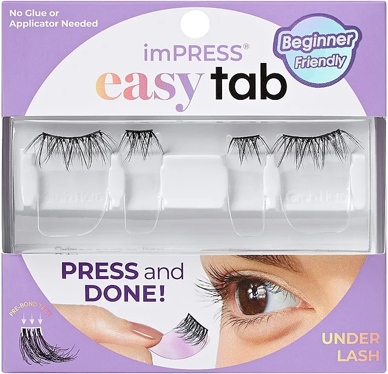 Kiss ImPRESS Easy Tab False Eyelashes Veštačke trepavice