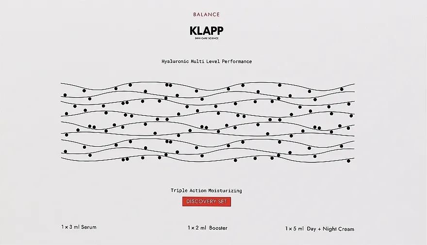 Klapp Balance Triple Action (ser/3ml + booster/2ml + cr/3ml) Set