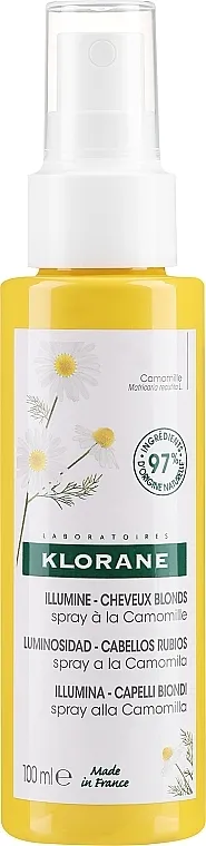 Klorane Blond Highlights Sun Lightening Spray With Chamomile And Honey Sprej za kosu