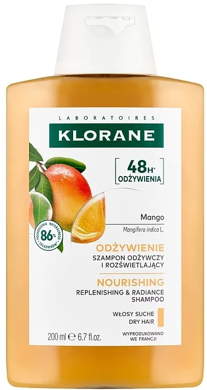 Klorane Shampoo with Mango Butter Šampon s maslacem od manga