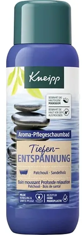 Kneipp Aroma Bubble Bath Deep Relaxation Pena za kupanje sa ekstraktom sandalovine i pačulijem