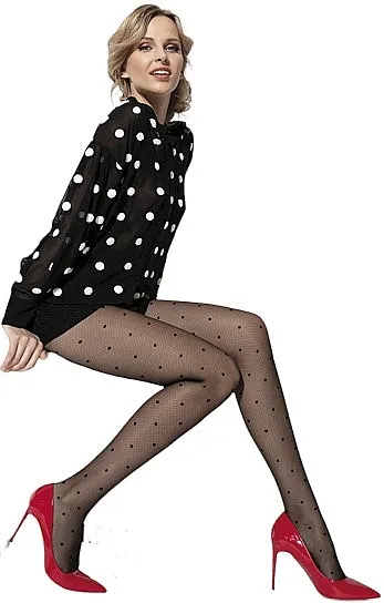 Knittex Ženske tajice "Whizz" 20 Den, crna