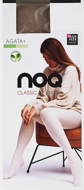 Knittex Hulahopke za žene "Agata Plus" 200 Den, beige