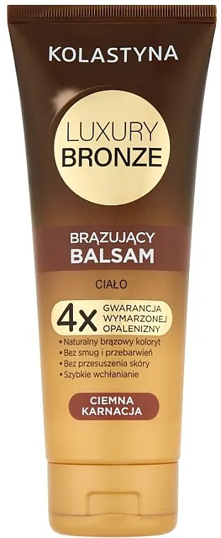 Kolastyna Luxury Bronze Tanning Balm Melem za samotamnjenje za tamnu kožu