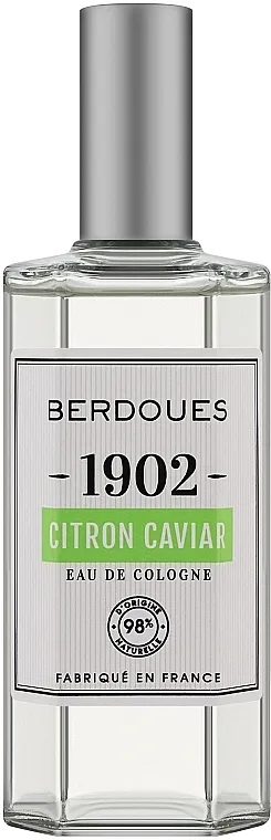 Kolonjska voda Berdoues 1902 Citron Caviar