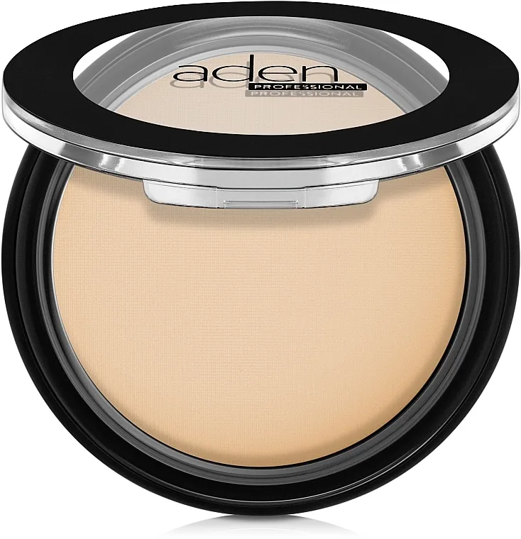 Kompaktni mat puder Aden Cosmetics Silky Matt Compact Powder