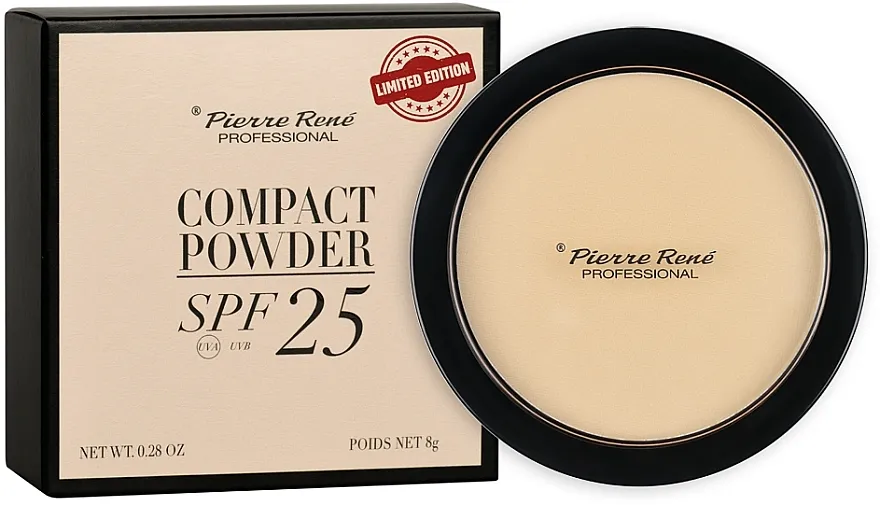 Kompaktni puder Pierre Rene Compact Powder SPF25 Limited Edition