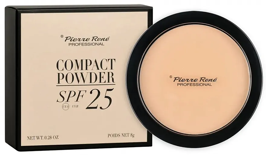 Kompaktni puder Pierre Rene Compact Powder SPF25