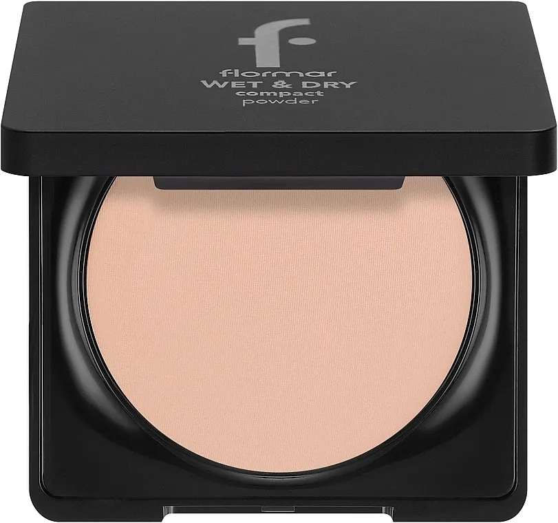 Kompaktni puder za lice Flormar Wet &amp; Dry Compact Powder