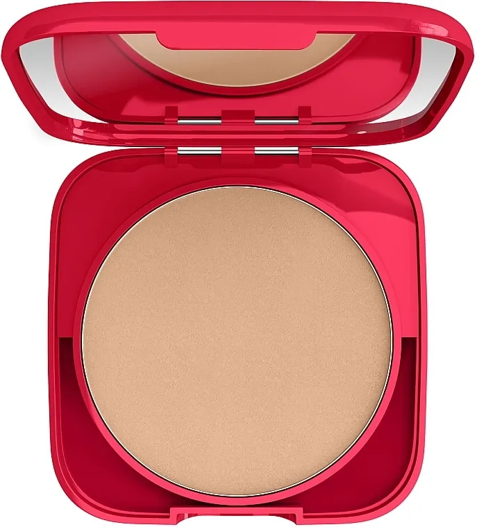 Kompaktni puder za lice Rimmel Lasting Finish Buildable Coverage (001- Fair Porcelain)