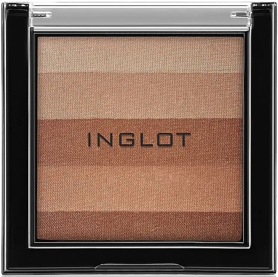 Kompaktni puder za lice sa efektom potamnjivanja Inglot AMC Multicolour System Bronzing Powder