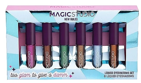 Komplet, 6 proizvoda Magic Studio New Rules Liquid Eyeshadows Set