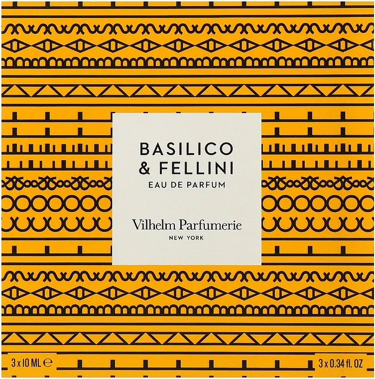 Komplet (edp/3x10ml) Vilhelm Parfumerie Basilico &amp; Fellini