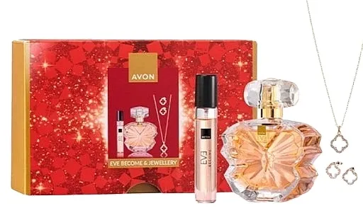 Komplet (edp/50ml + edp/10ml + dodatak/2kom) Avon Eve Become
