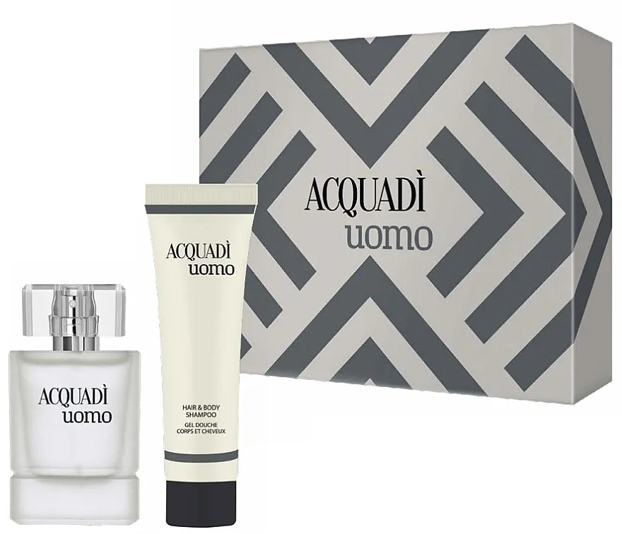 Komplet (edt/30ml + h/b/shmp/60ml) AcquaDi Uomo