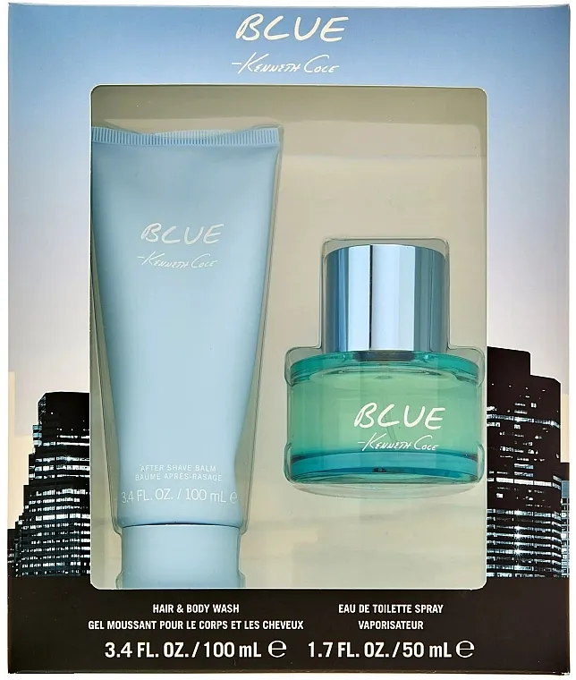 Komplet (edt/50ml + šampon/gel/100ml) Kenneth Cole Blue