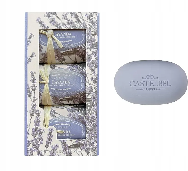 Komplet (sapuni/3x150g) Castelbel Lavender Soap Set
