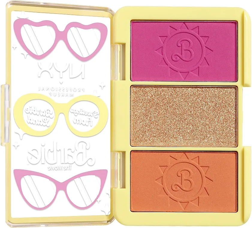 Konturna paleta NIKS Professional Makeup Barbie Limited Edition Collection Greetings From Barbieland