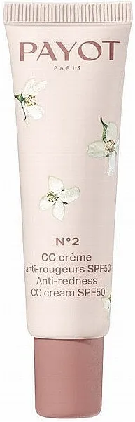 Korektivni tretman protiv crvenila SPF50+ Payot Creme №2 CC Cream