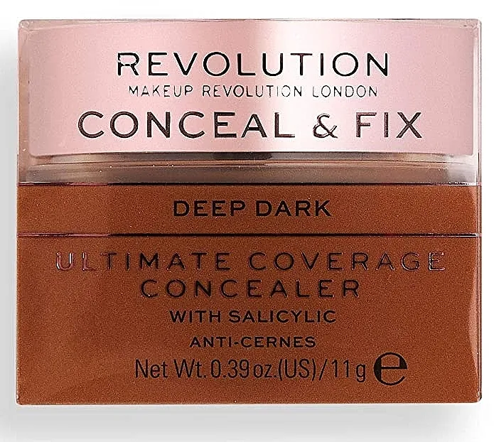 Korektor Makeup Revolution Conceal &amp; Fix Ultimate Coverage Concealer