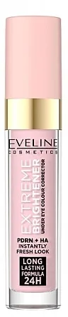Korektor za posvetljivanje Eveline Cosmetics Extreme Brightener Under Colour Corrector