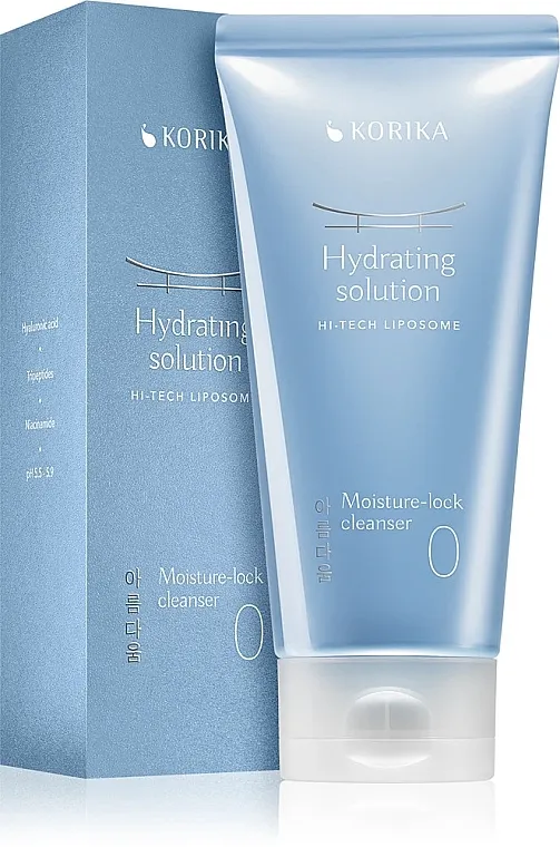 Korika Hydrating Solution Hi-Tech Liposome Moisture-Lock Cleanser Hidratantna krema za čišćenje lica