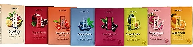 Korika Super Fruits Every Day Set Set, 7 proizvoda