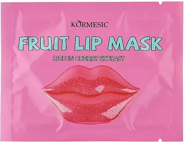Kormesic Cherry Hydrogel Lip Mask Hidrogelska maska za usne sa ekstraktom trešnje