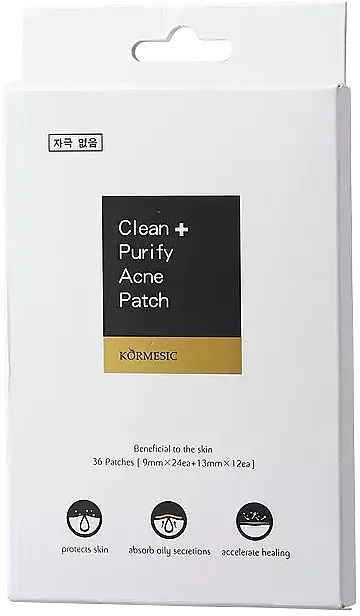 Kormesic Clean + Purify Spot Patches Flasteri za lice protiv akni