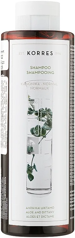 Korres Aloe and Dittany Shampoo For Normal Hair Šampon za normalnu kosu