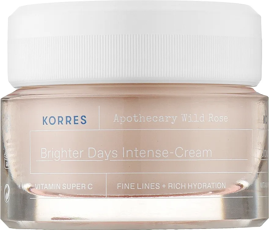 Korres Apothecary Wild Rose Brighter Days Intense-Cream Intenzivna dnevna krema za lice