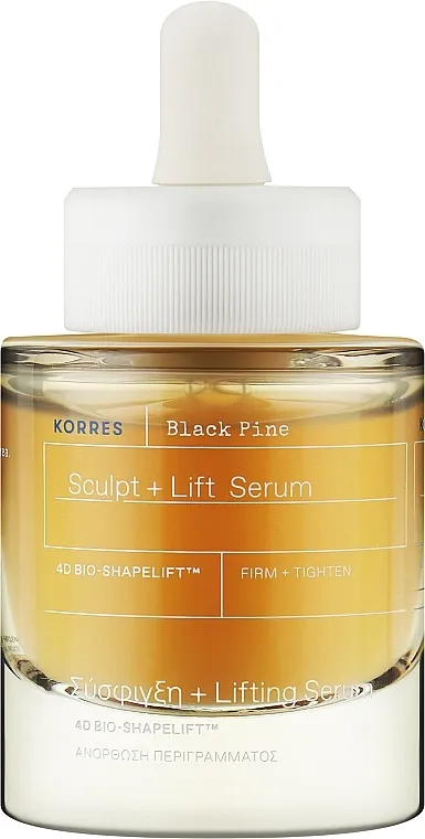 Korres Black Pine 4D Bio-Shapelift Sculpt and Lift Serum Serum za lice