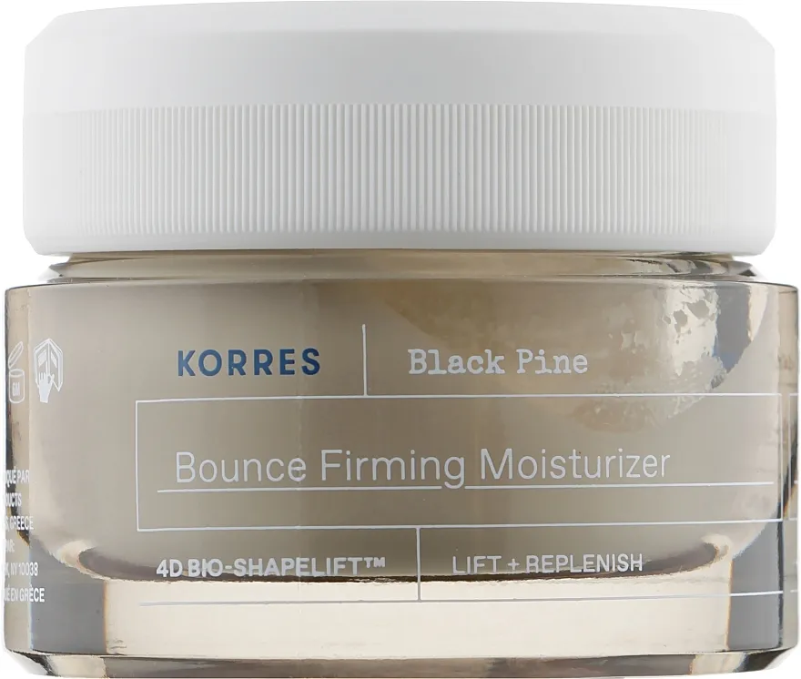 Korres Black Pine Lifting krema s crnim borom za normalnu kožu 4D