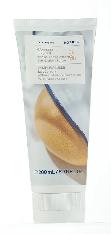 Korres Grapefruit Body Milk Mleko za telo 'Grejpfrut' sa bademovim uljem
