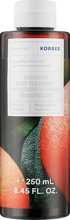 Korres Grapefruit Sunrise Renewing Body Cleanser Regenerirajući gel za tuširanje "Grejpfrut izlazak sunca"