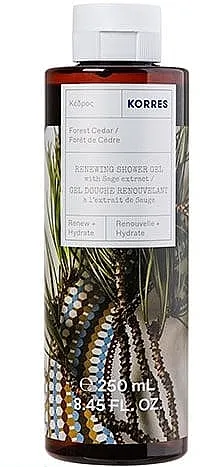 Korres Renewing Shower Gel Forest Cedar Gel za tuširanje