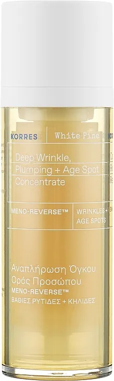 Korres White Pine Deep Wrinkle, Plumping + Age Spot Concentrate Serum za lice