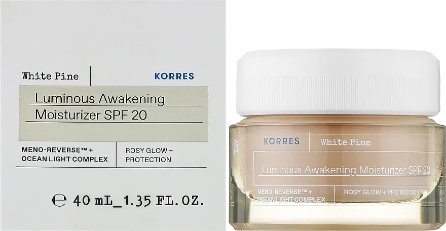 Korres White Pine Luminous Awakening Moisturizer SPF20 Hidratantna dnevna krema za lice sa SPF20