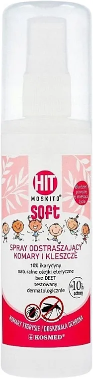 Kosmed Hit Kids Spray Soft Blagi sprej za decu protiv komaraca i krpelja