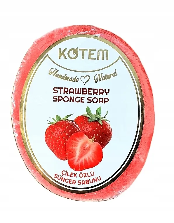 Kotem Strawberry Sponge Soap Sapunjara Jagoda