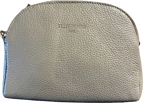 Kozmetička torbica State Of Mind Leather Pouch With Handle Grey