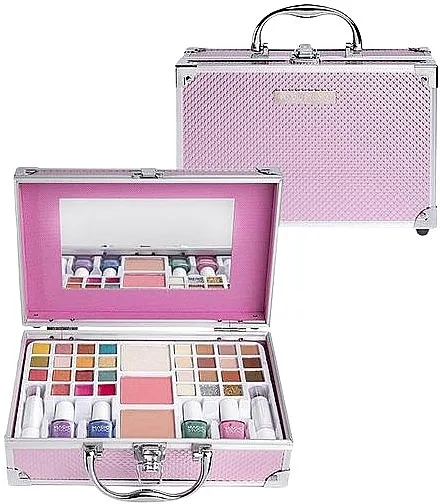 Kozmetički set za šminkanje u koferu, 39 proizvoda Magic Studio Traveler Case