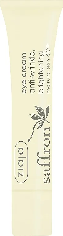 Krem za oči sa šafranom Ziaja Saffron Anti-Wrinkle Brightening Eye Cream 60+