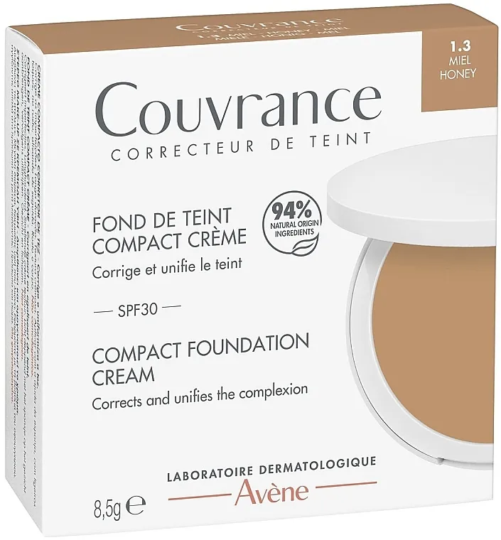 Krem za sunčanje Avene Couvrance Fond De Teint Compact Creme SPF 30