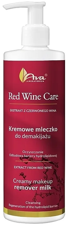 Kremasto mleko za uklanjanje šminke AVA Laboratorium Red Wine Care Creamy Make-Up Remover Milk