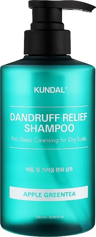 Kundal Dandruff Relief Shampoo Šampon jabuka zeleni čaj