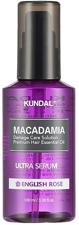 Kundal Macadamia Ultra Hair Serum English Rose Hranljivo serum za kosu Engleska Ruža
