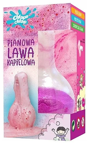 Kupka s mehurićima Marshmallow Chlapu Chlap Foaming Lava