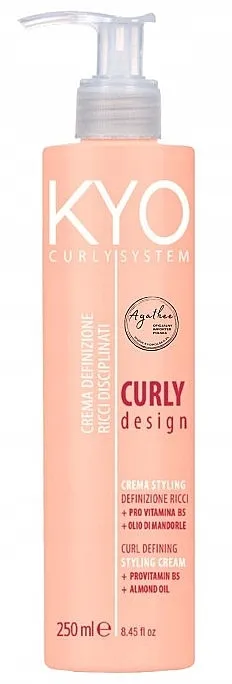 Kyo Curly System Styling Cream Krema za kovrdžavu i talasastu kosu sa bademovim uljem