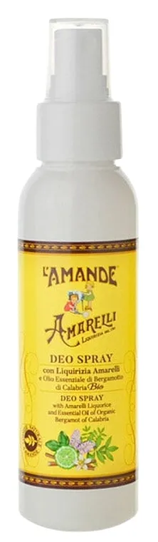 L'Amande Deo Spray Dezodorans u spreju Kalabrija sa sladićem i bergamotom, bez alkohola